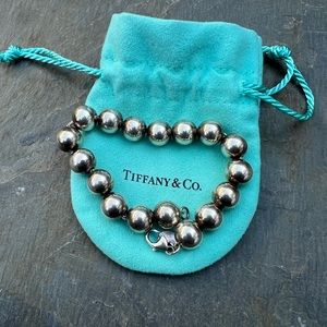 Tiffany Hardware Ball Bracelet 7.5” long